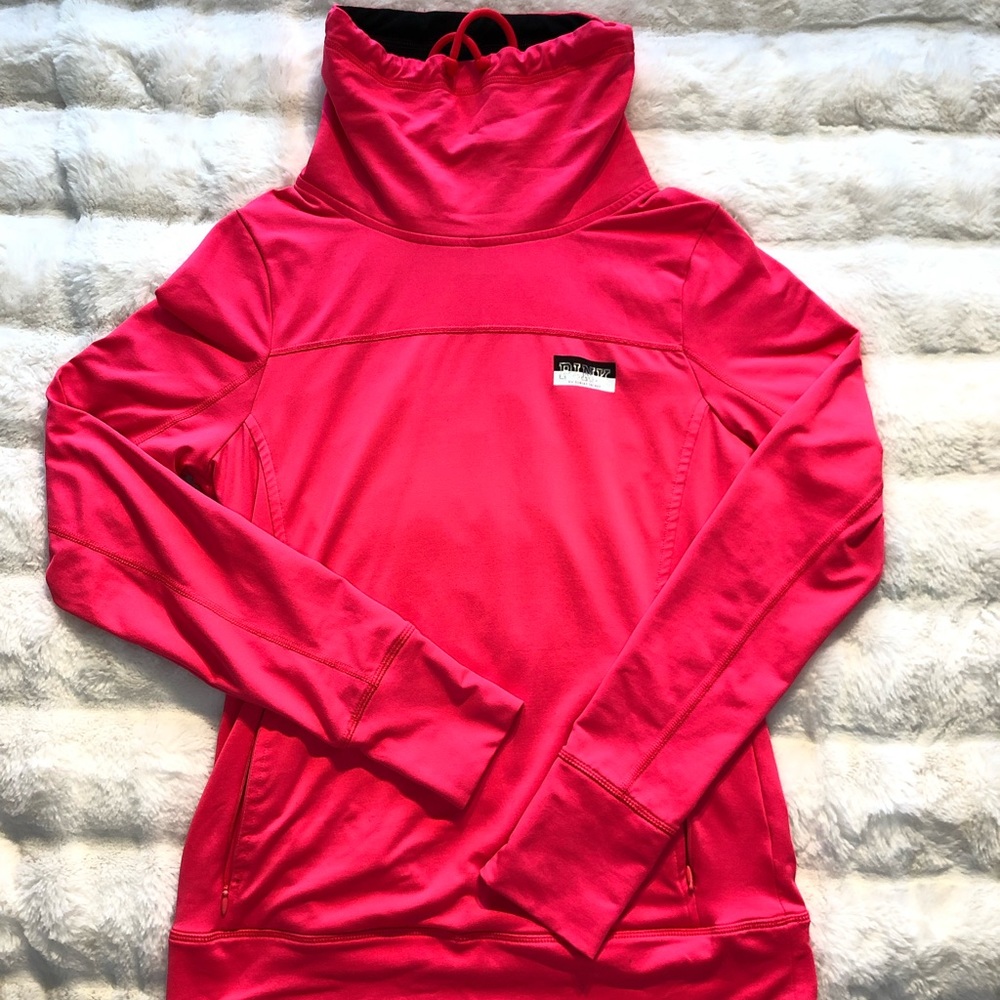 Vs PINk Ultimate CowlNeck pullover hoodie. Size Medium
